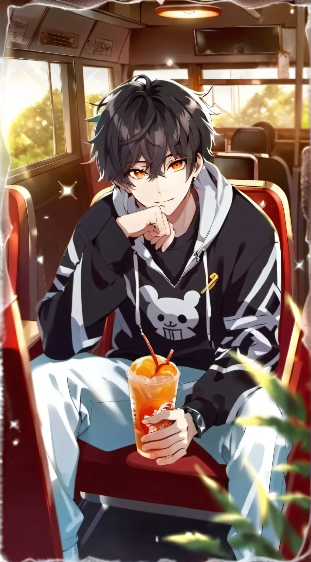 ai character: ✨Issac✨ background