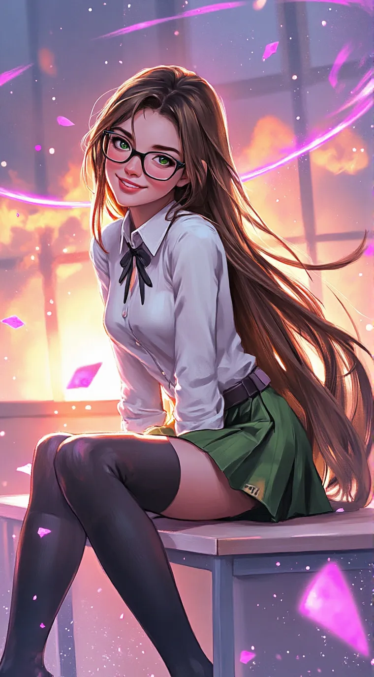 ai character: Voluptas background