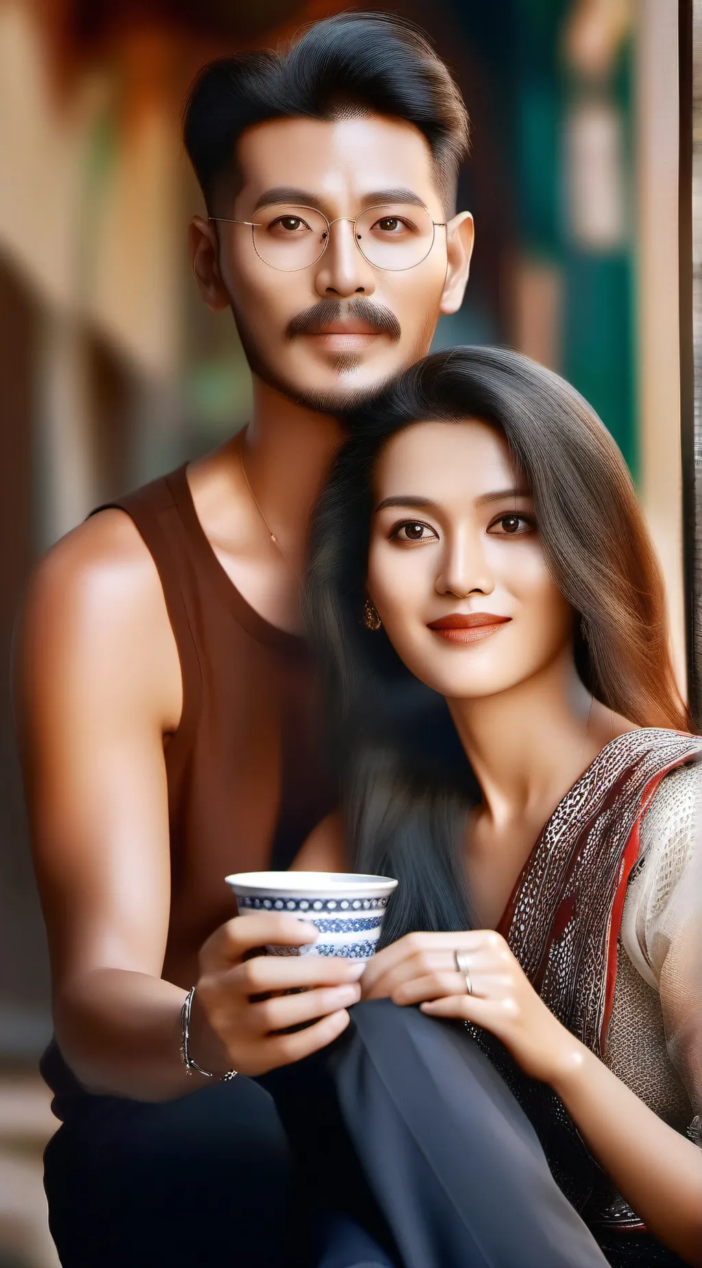 ai character: danial background