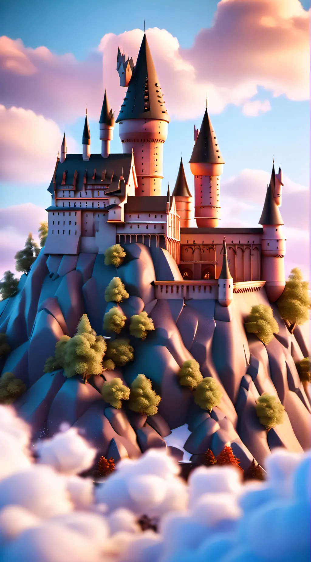 ai character: *Hogwarts* background