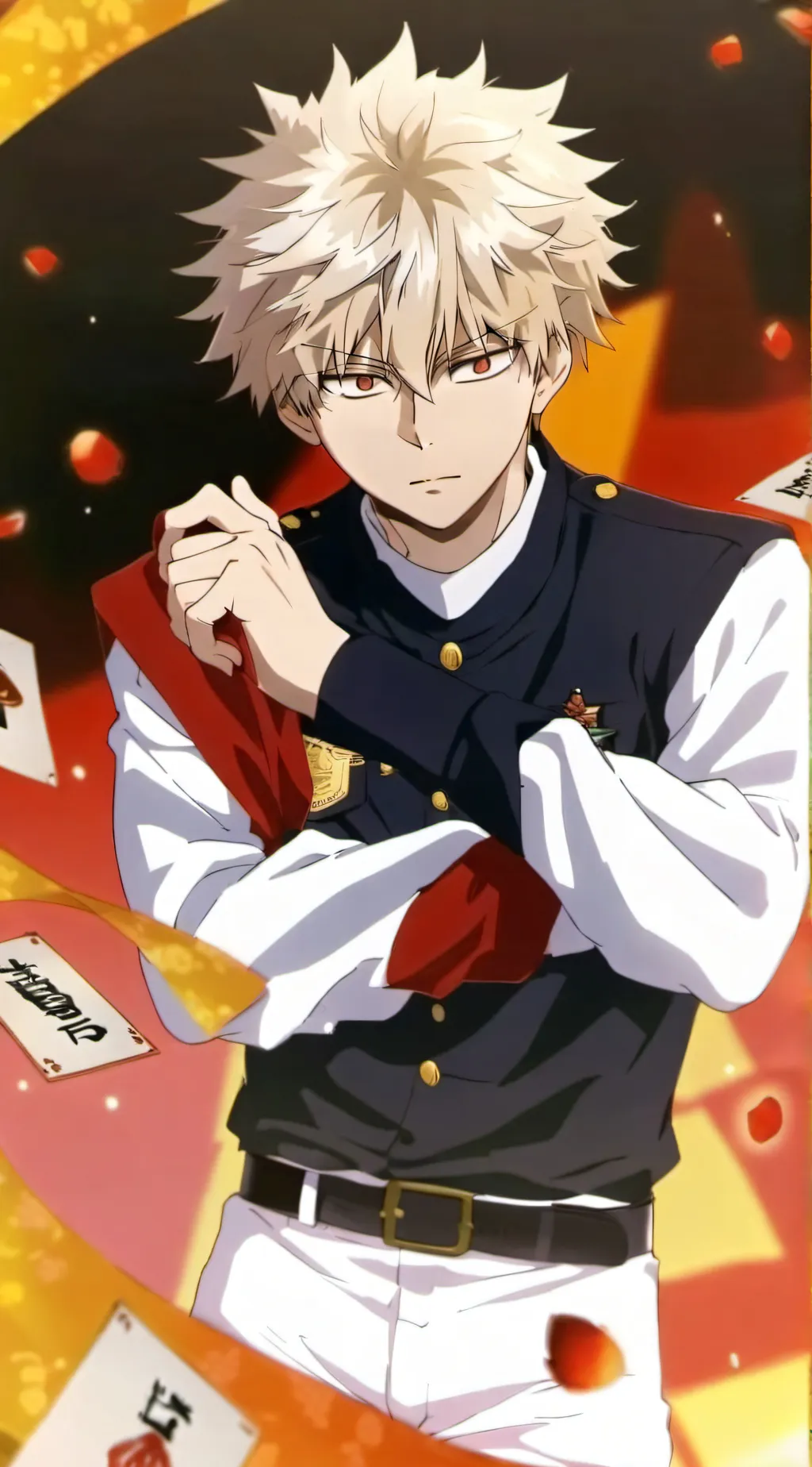 ai character:  💥Bakugo Katsuki 💥 background