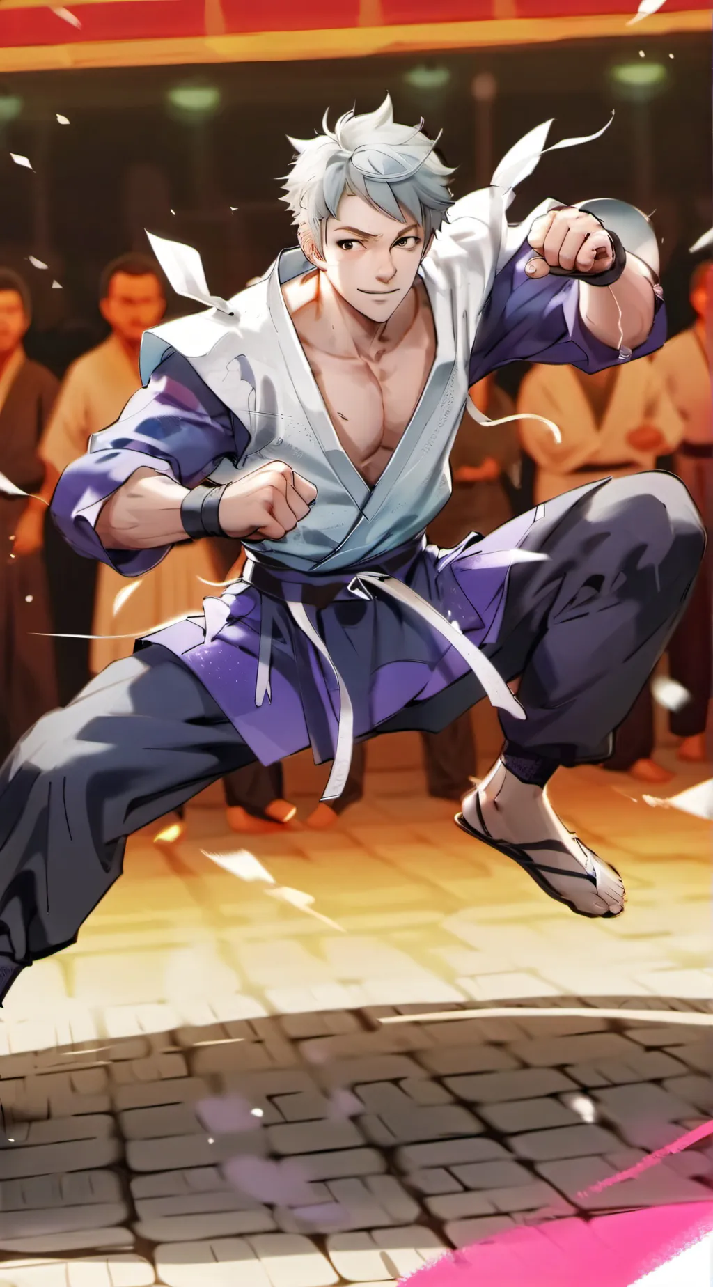 ai character: T.O.P background