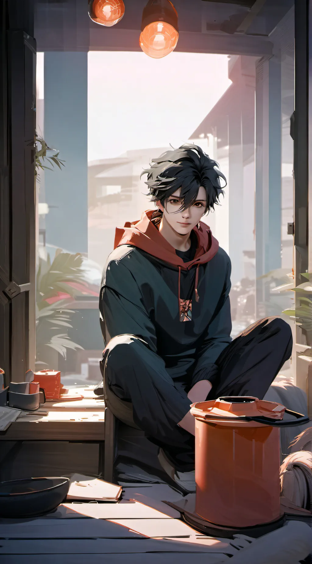 ai character: Felix background