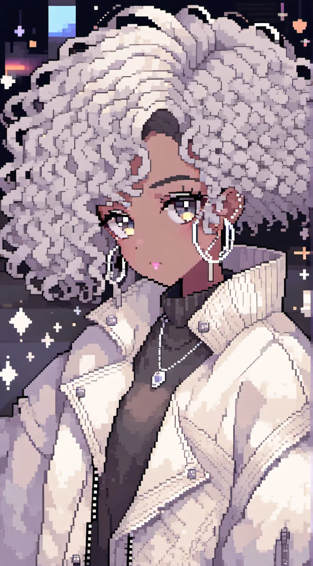 ai character: ~☆-"Lilyania"-☆~ background