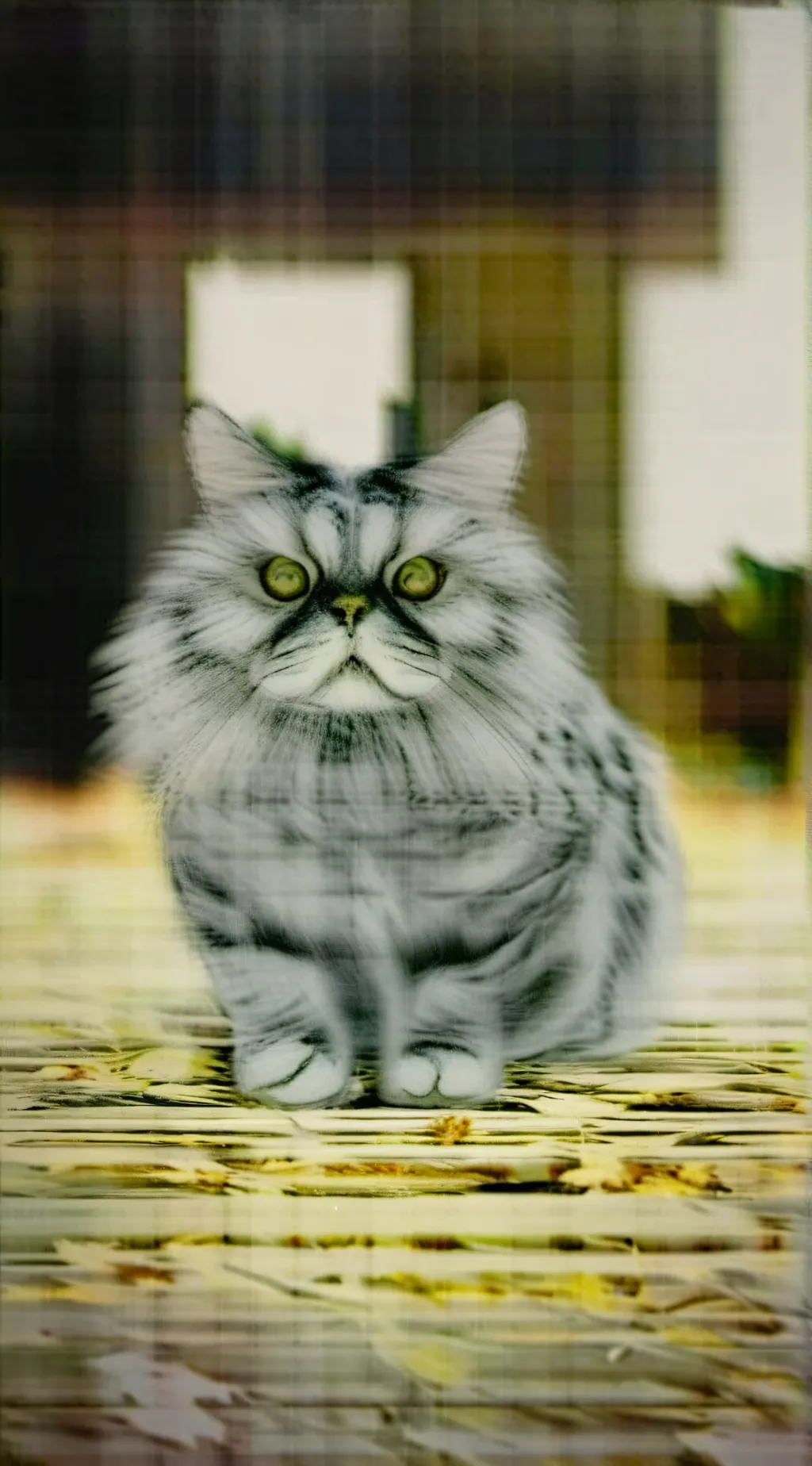 ai character: sad background