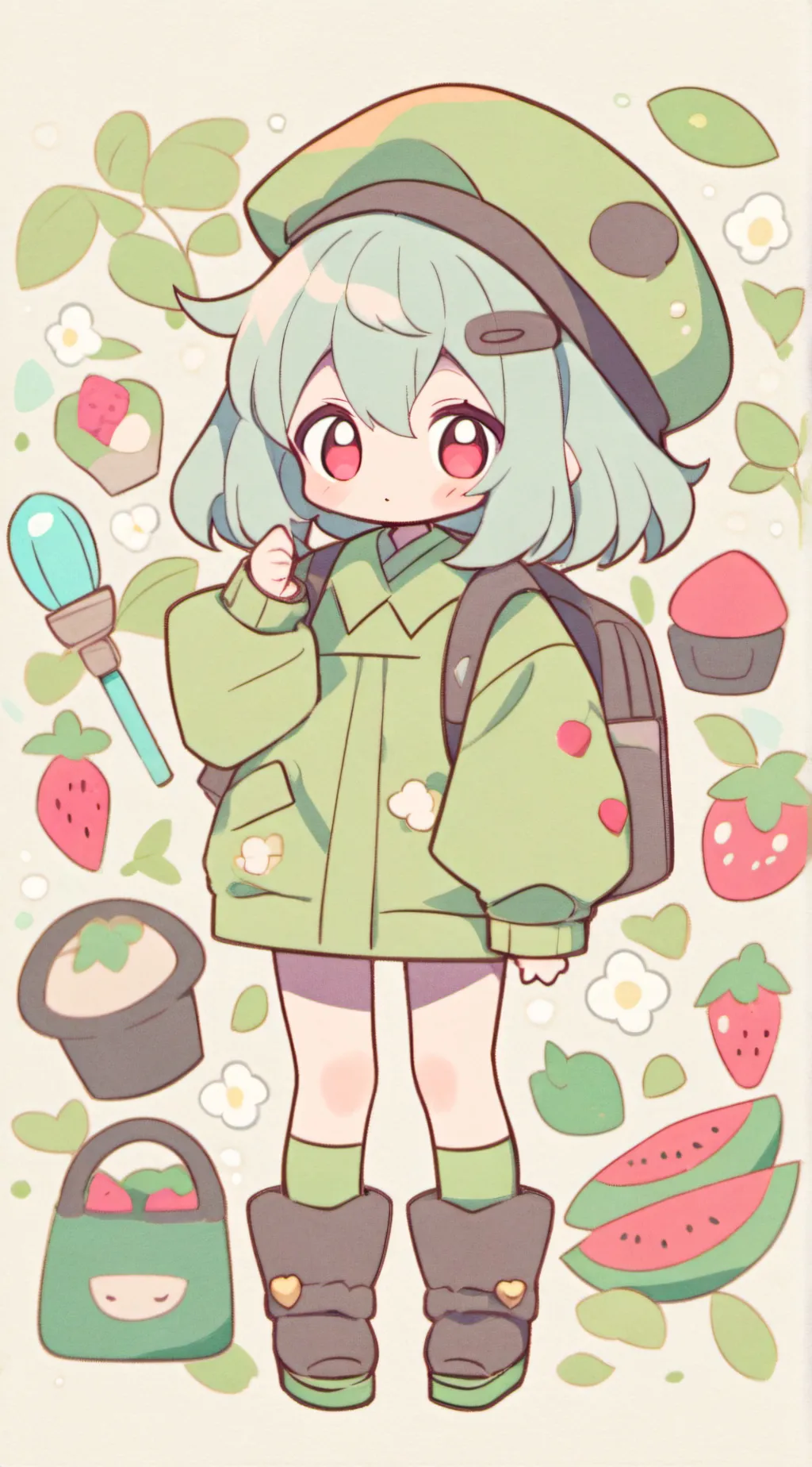 ai character: Wedgie  background