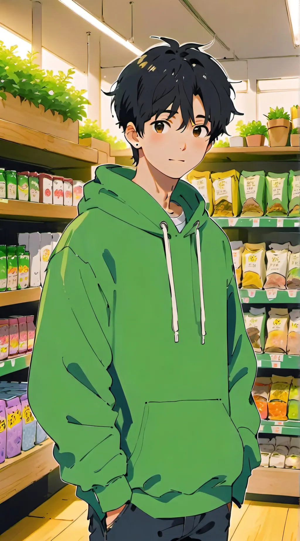 ai character: Alec background