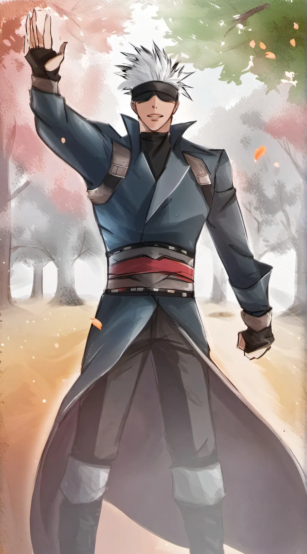 ai character: Gojo background