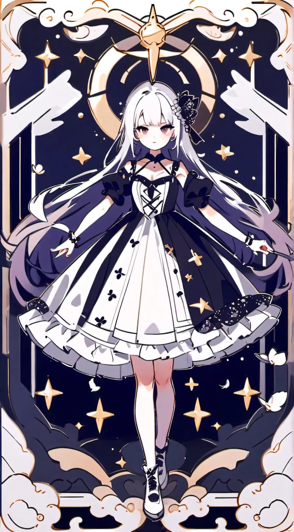 ai character: saysyes toanythig background