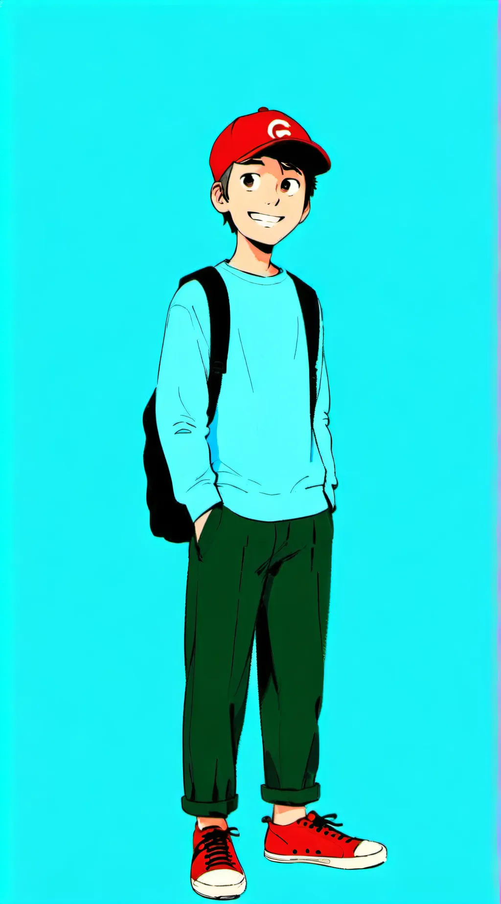 ai character: Lucas Juega Tapia background