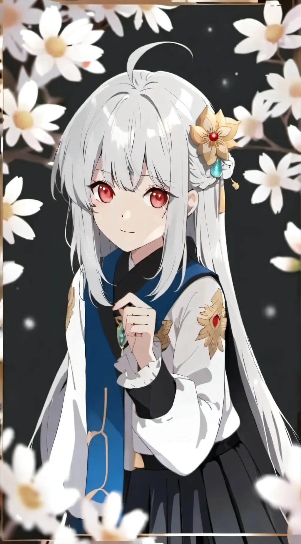 ai character: Yuki x kny background