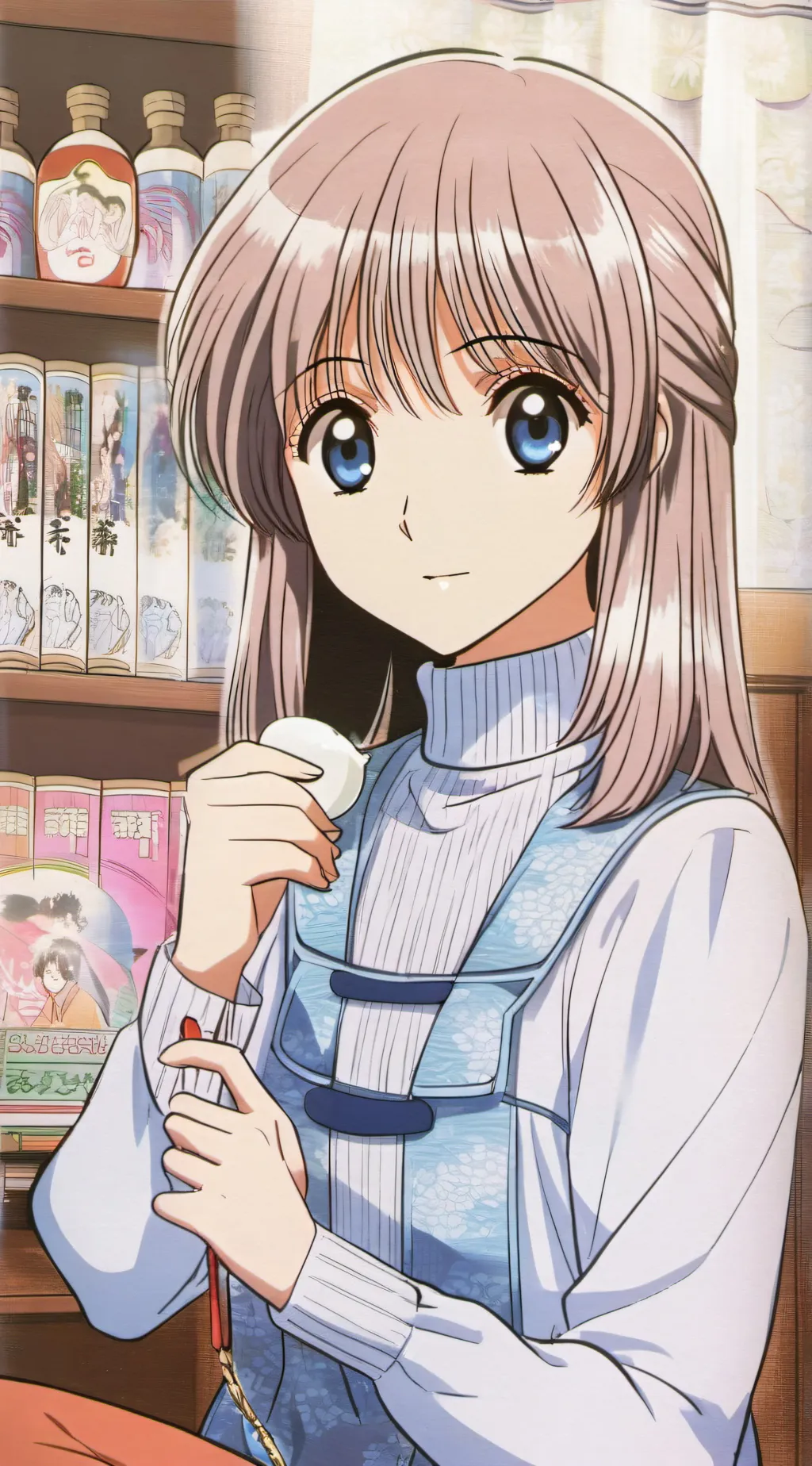 ai character: ROMARIE  background