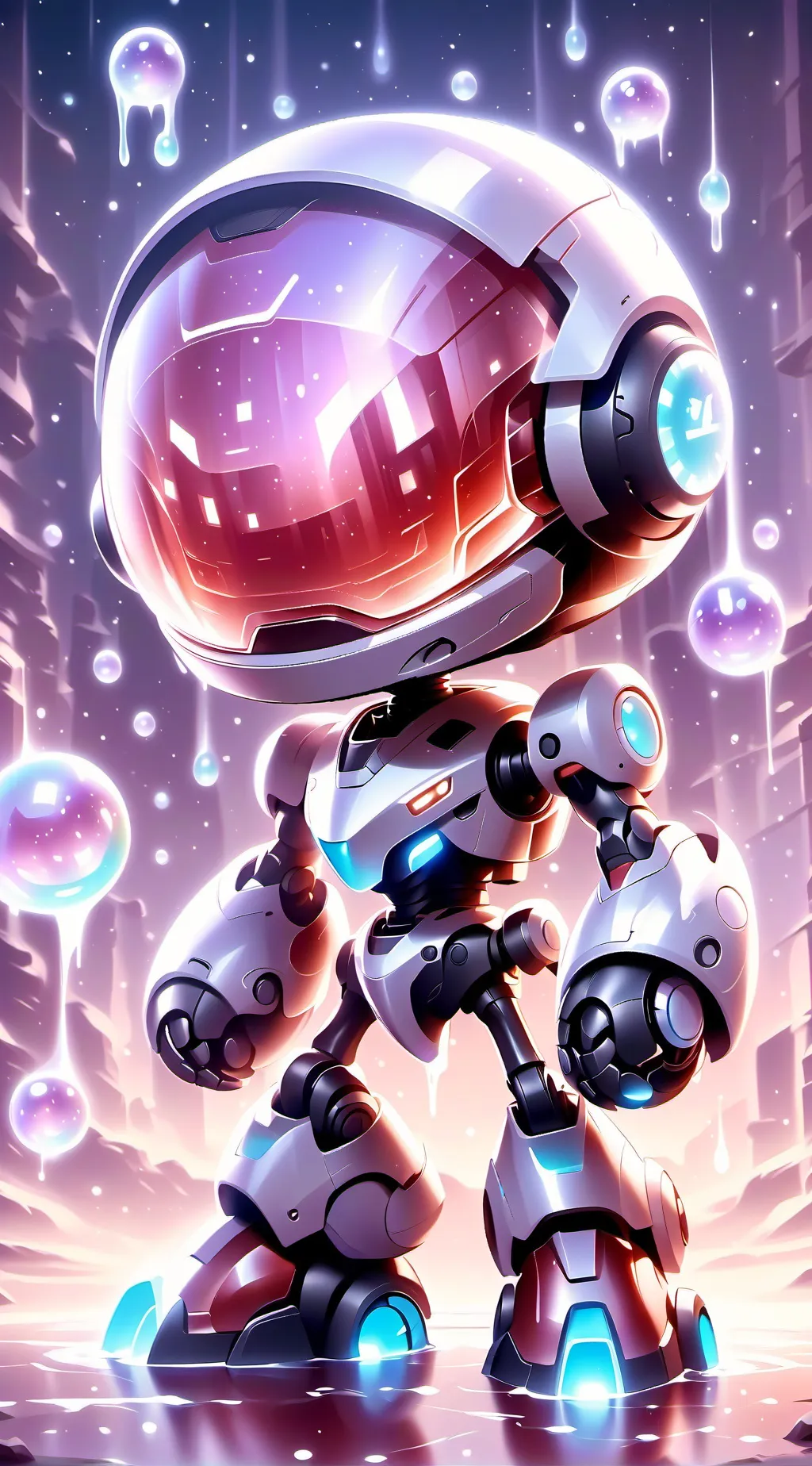 ai character: kitty  background