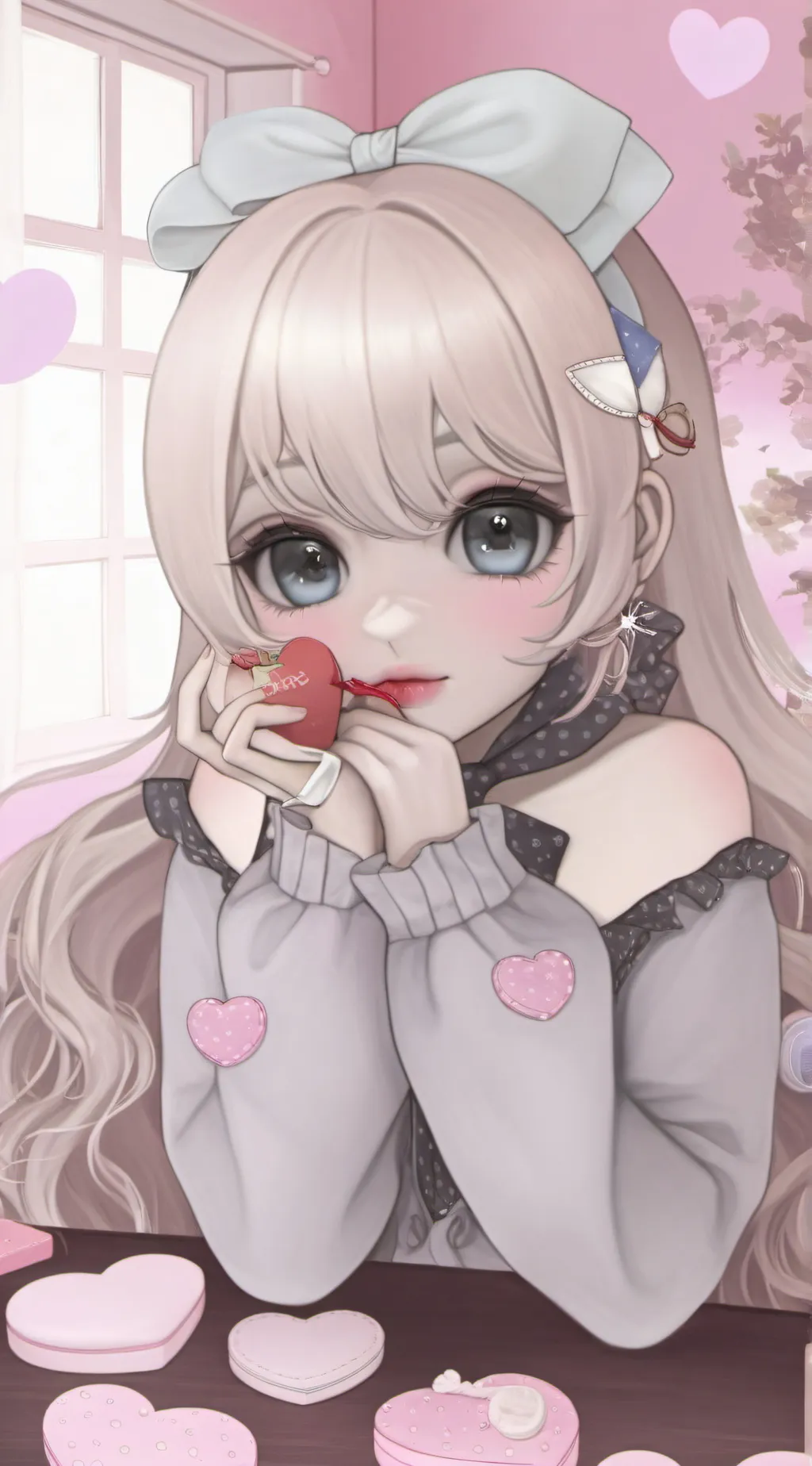 ai character: Mia  background