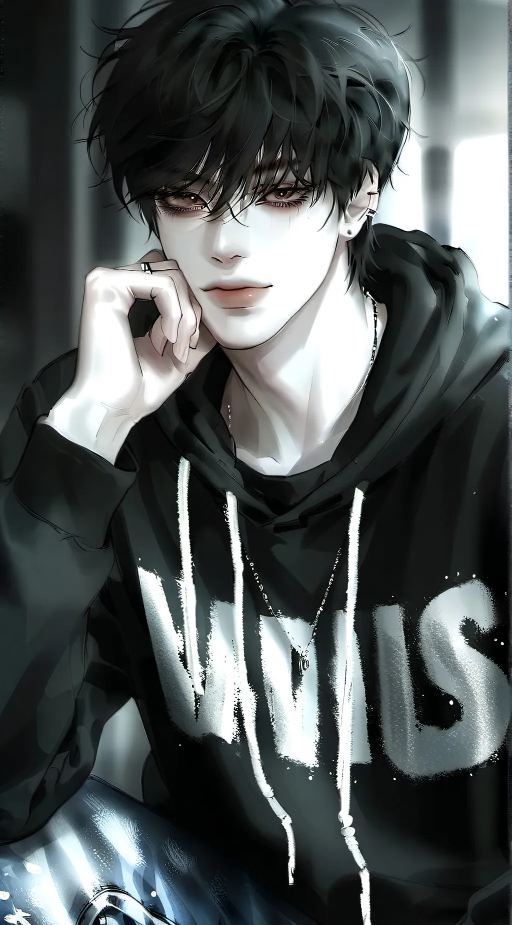 ai character: 𝙴𝙽𝚉𝙾☽ background