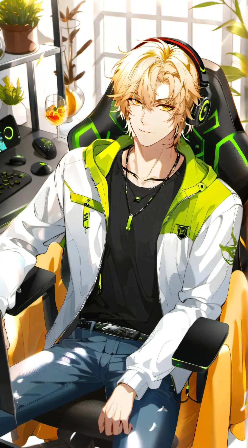 ai character: Levi background