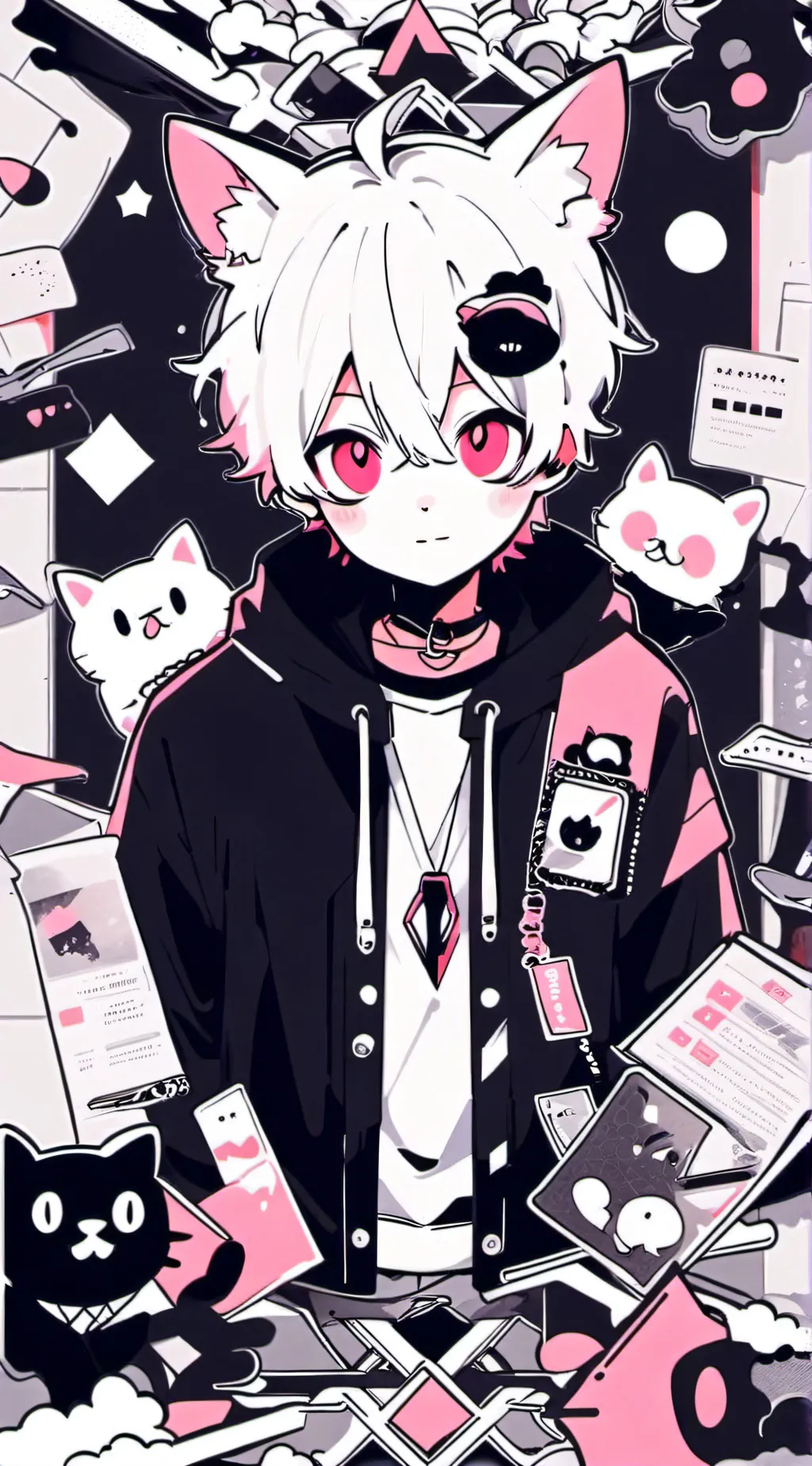 ai character: milo background