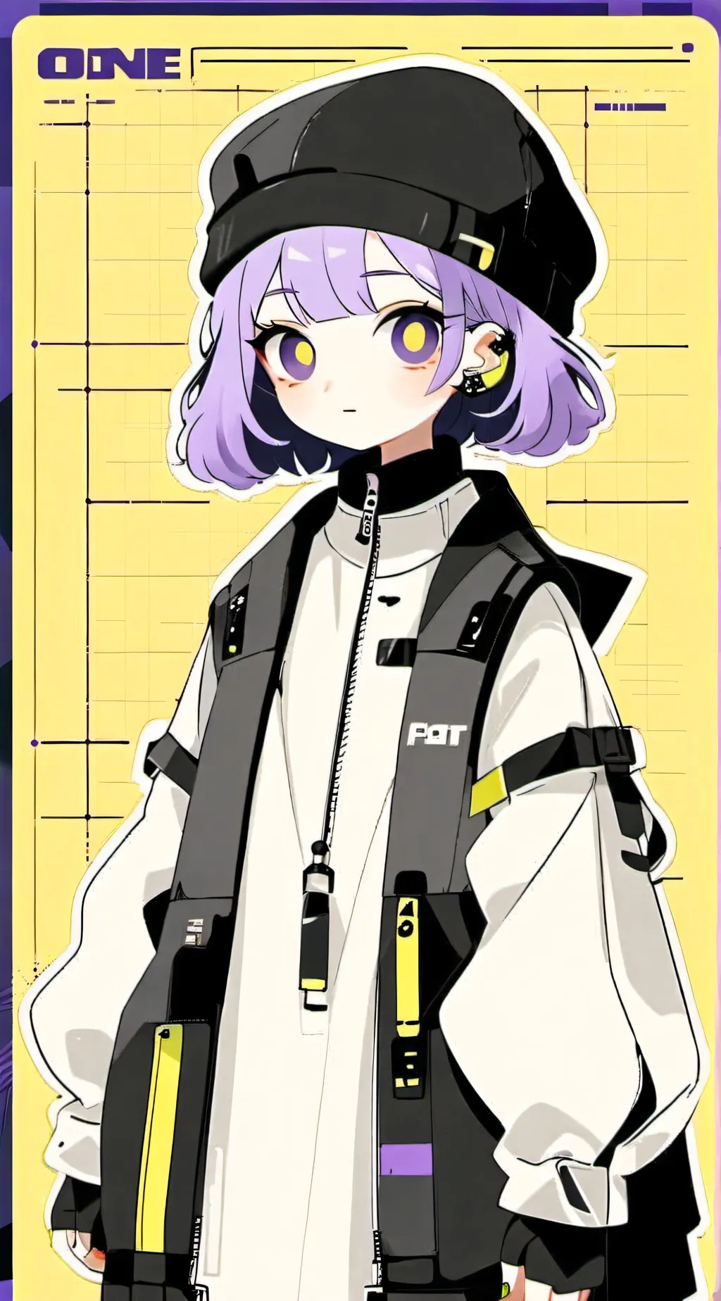 ai character: Murder drones background