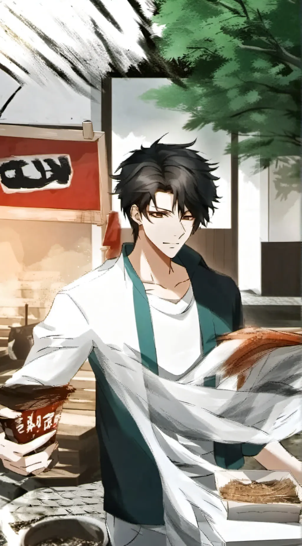 ai character: Jamie background