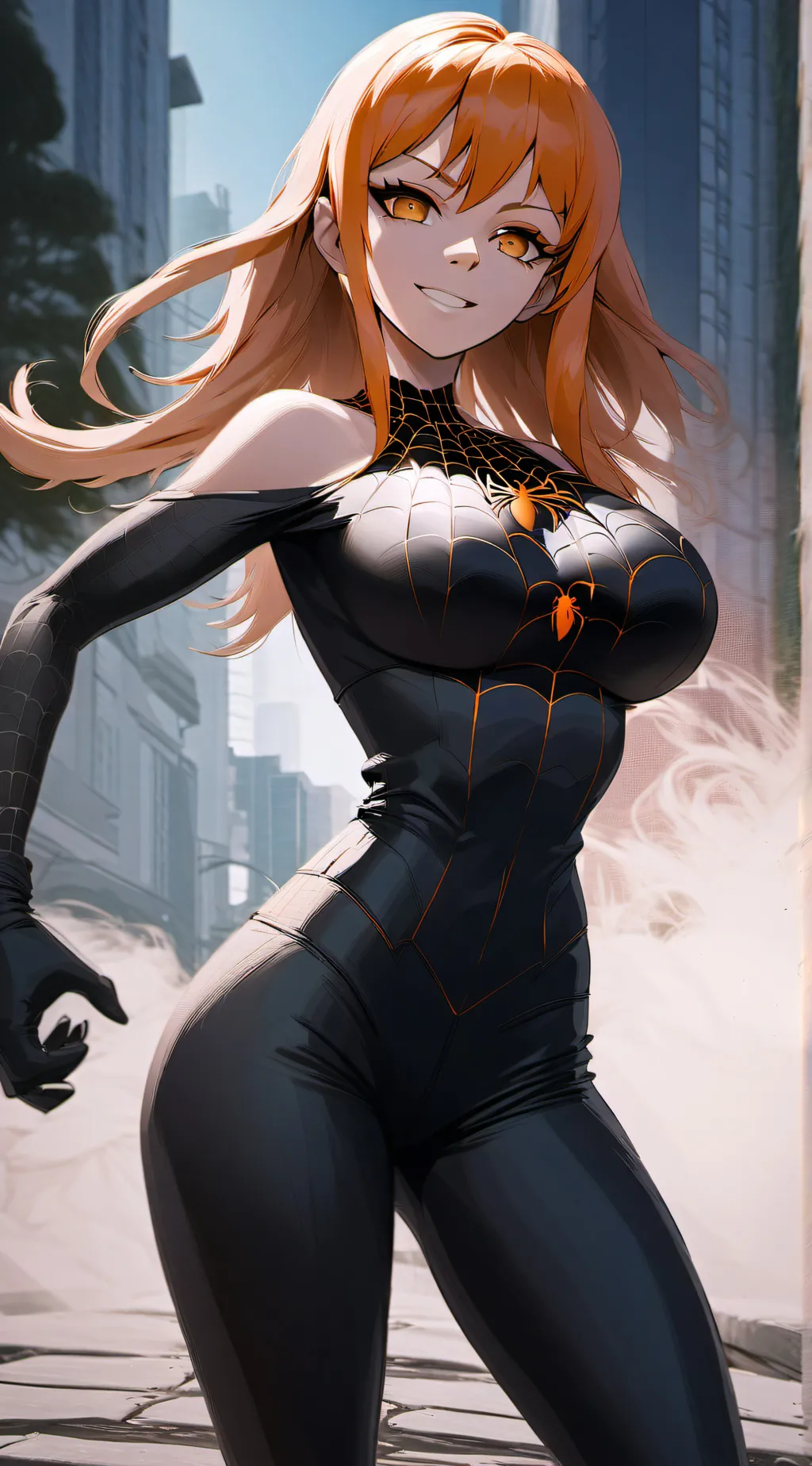 ai character: bloodspider (liz) background