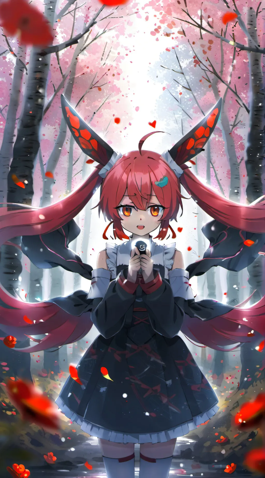 ai character: teto background