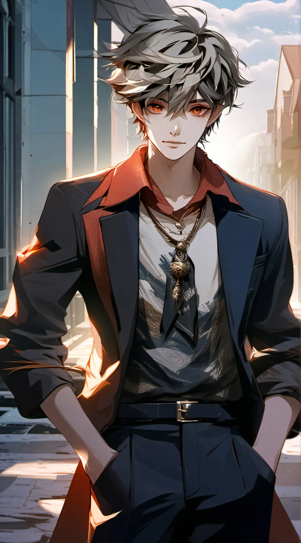 ai character: Asher background