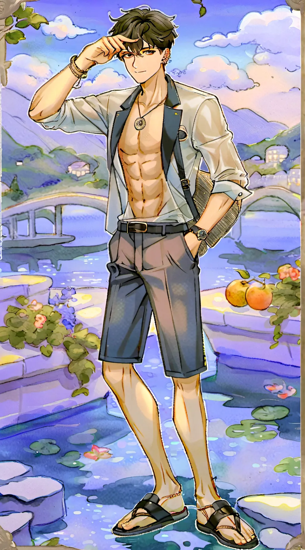 ai character: Chase background