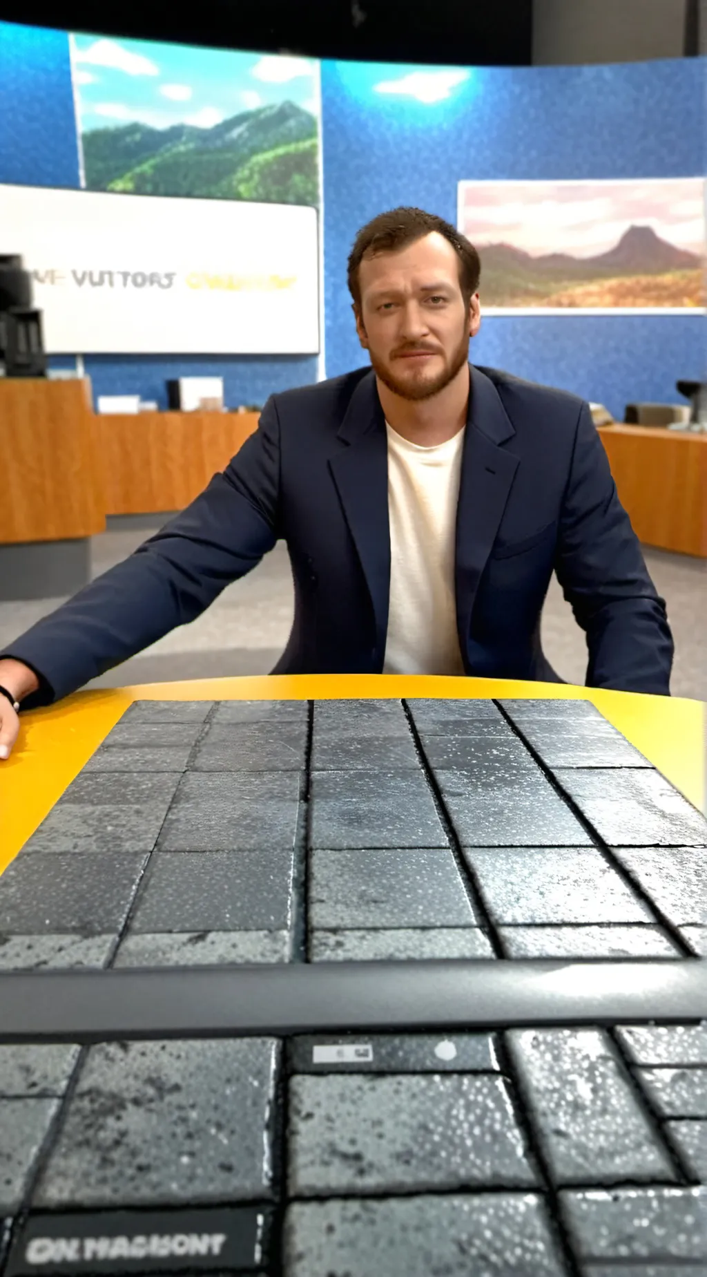 ai character: foxyap  background