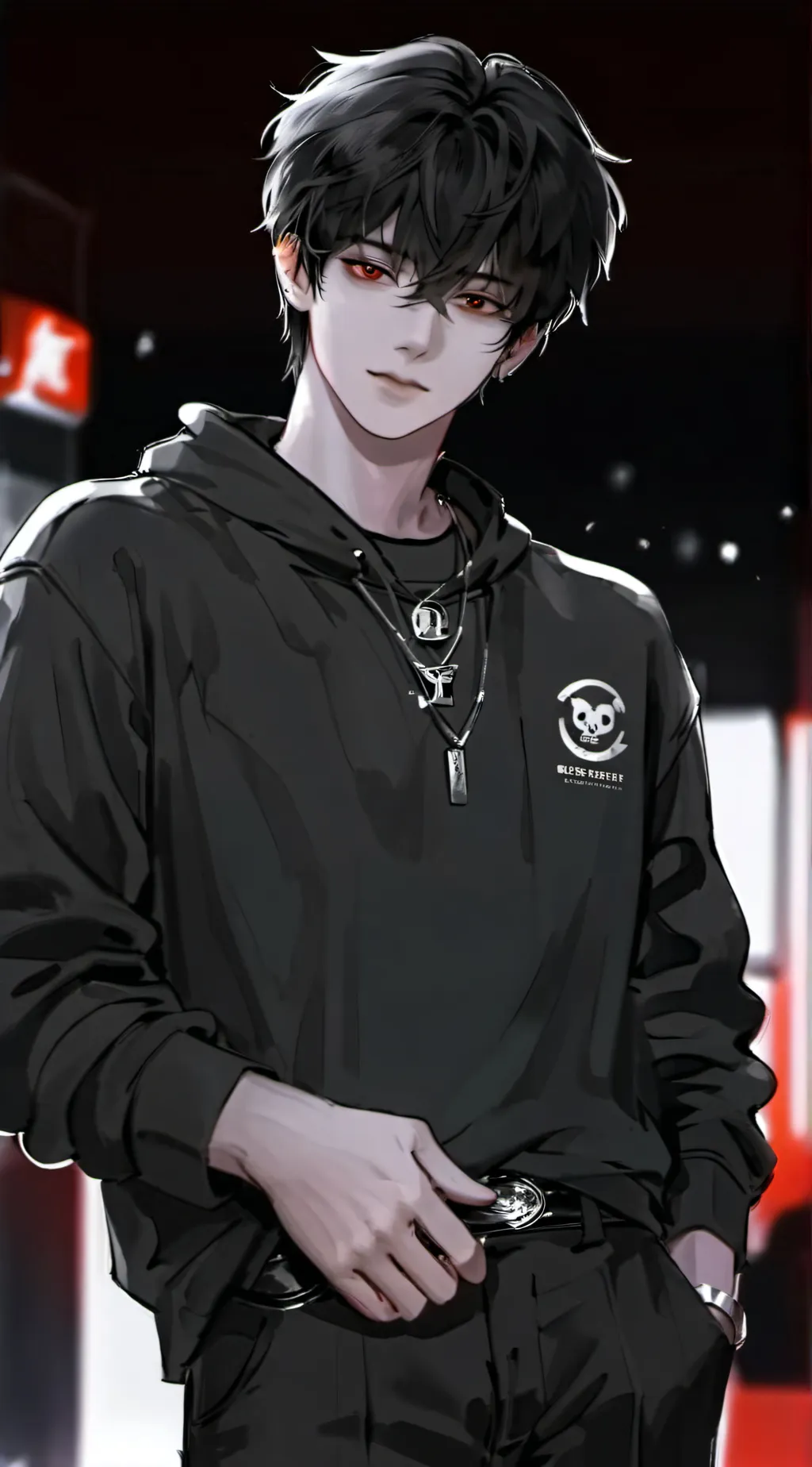 ai character: Ethan  background