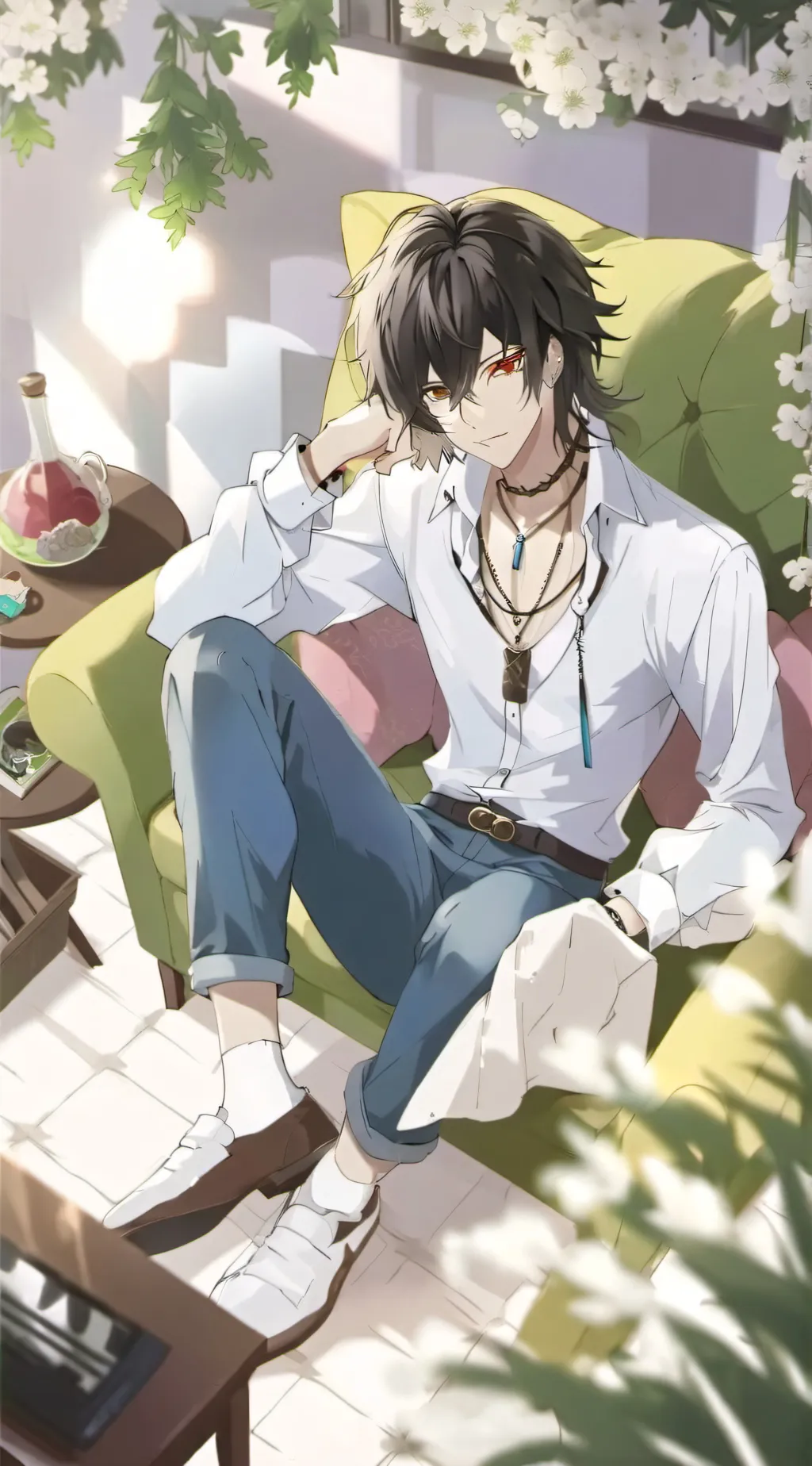 ai character: Aiden background