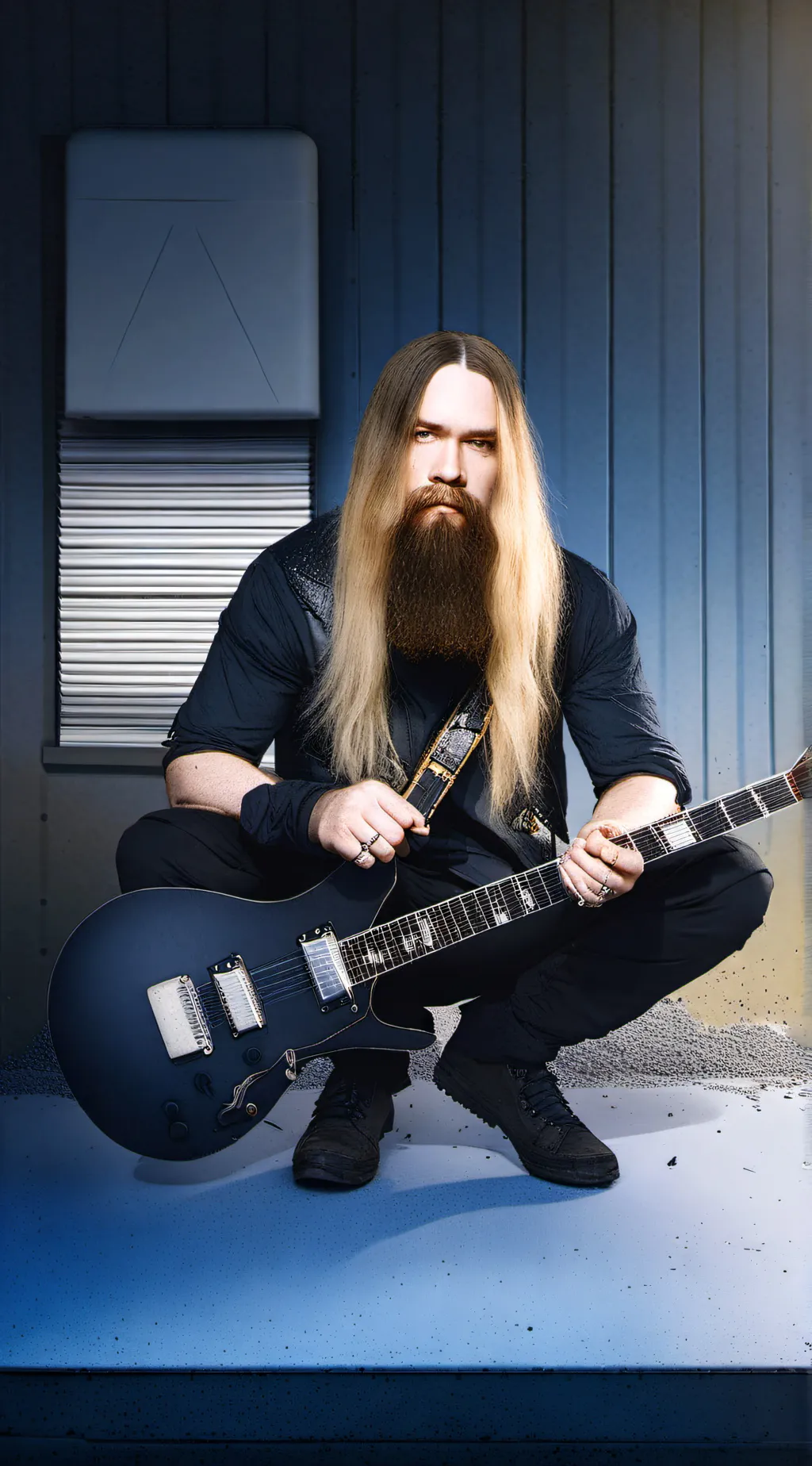 ai character: Zakk Wylde background