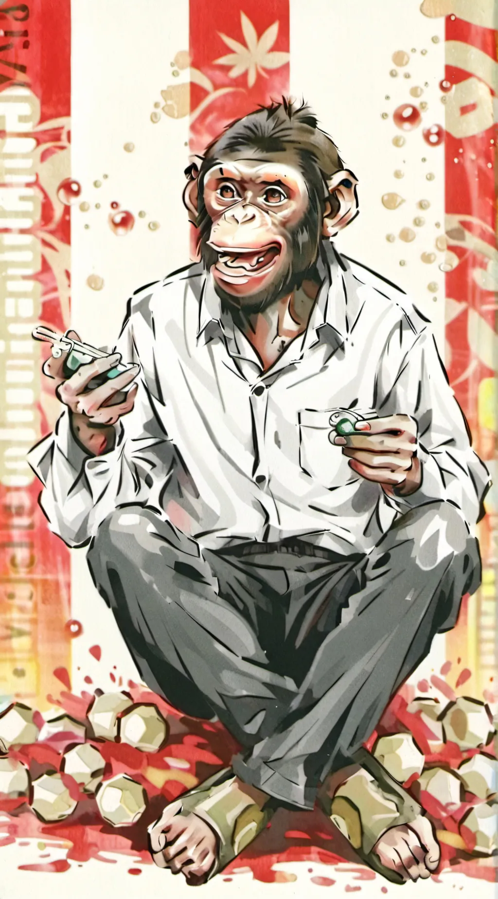 ai character: Wildcats. background