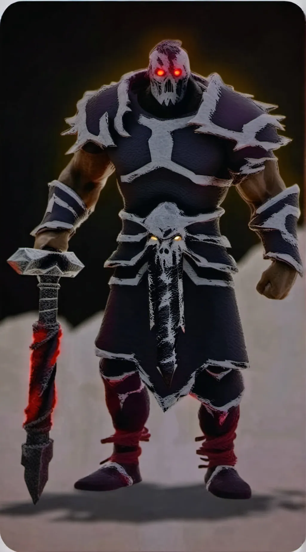 ai character: The final boss background