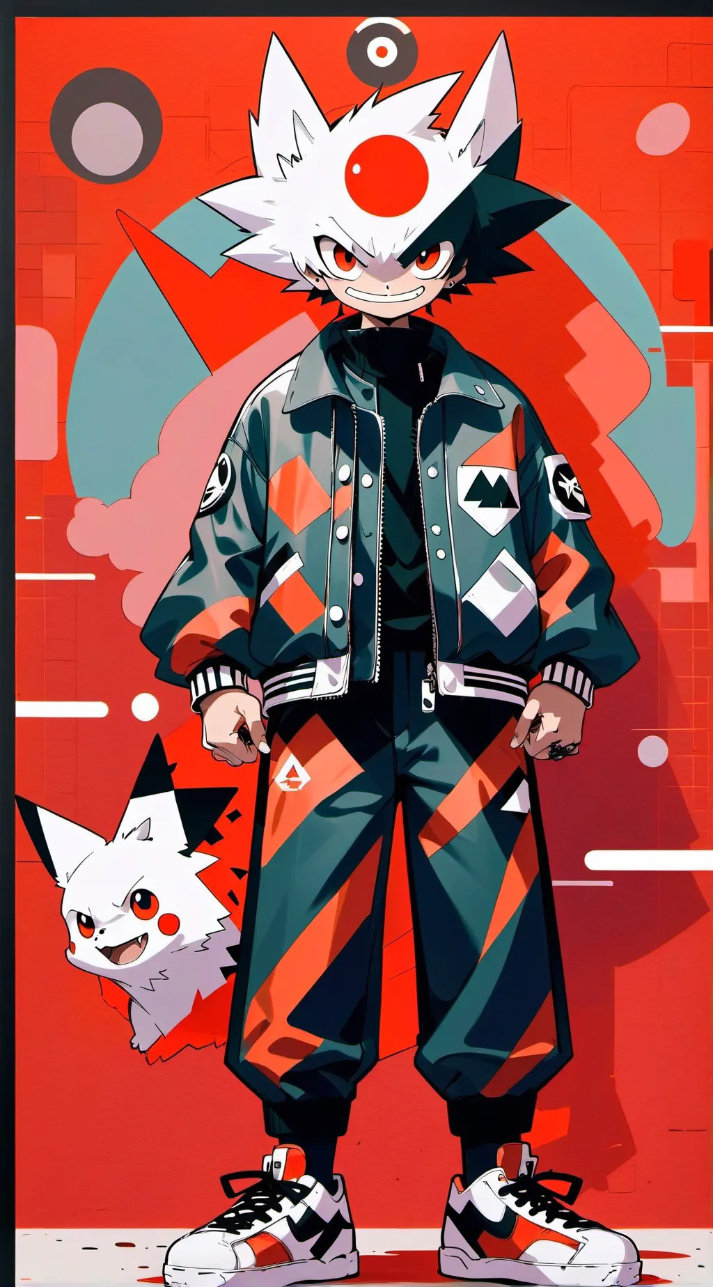 ai character: Mha background