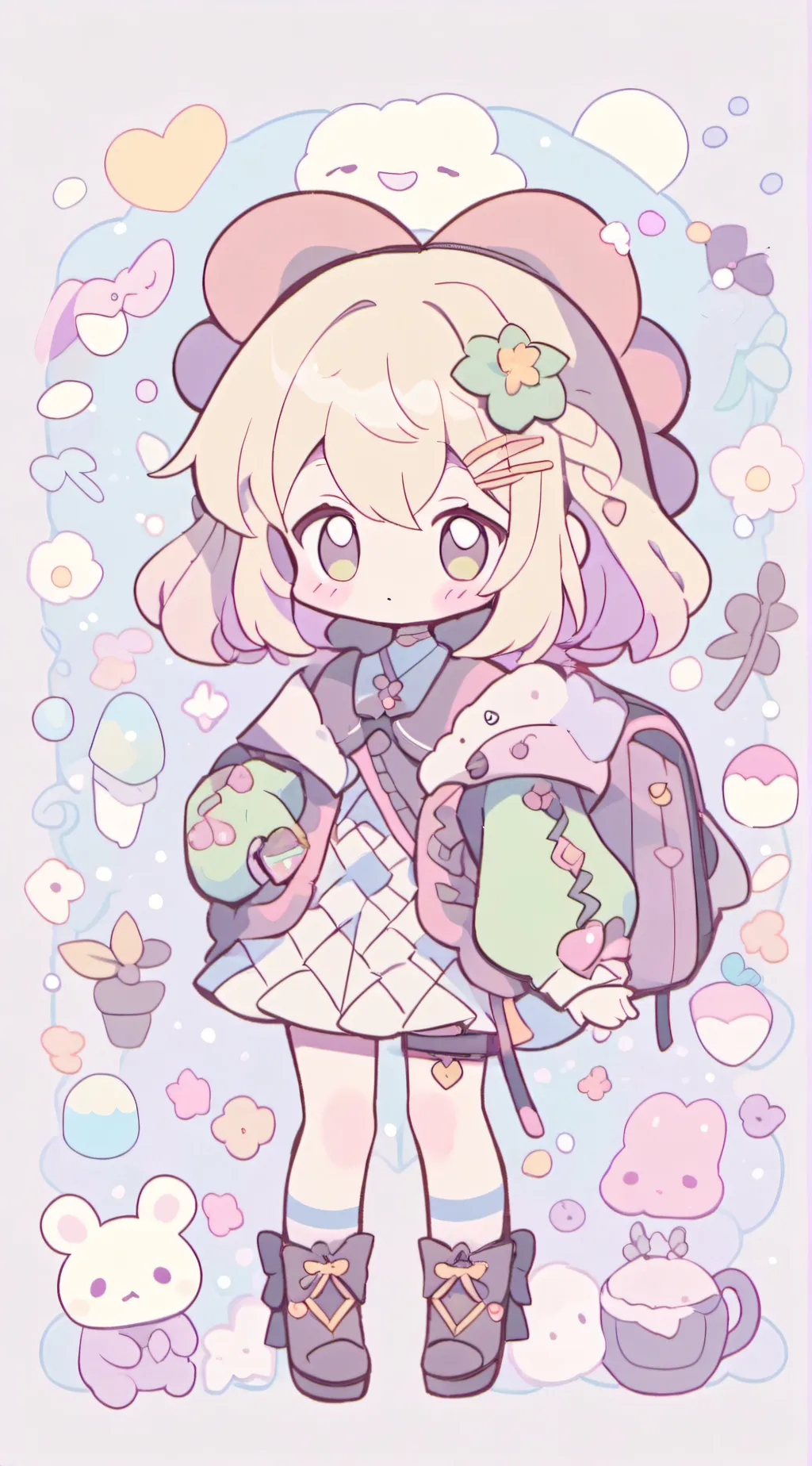 ai character: mha DND background