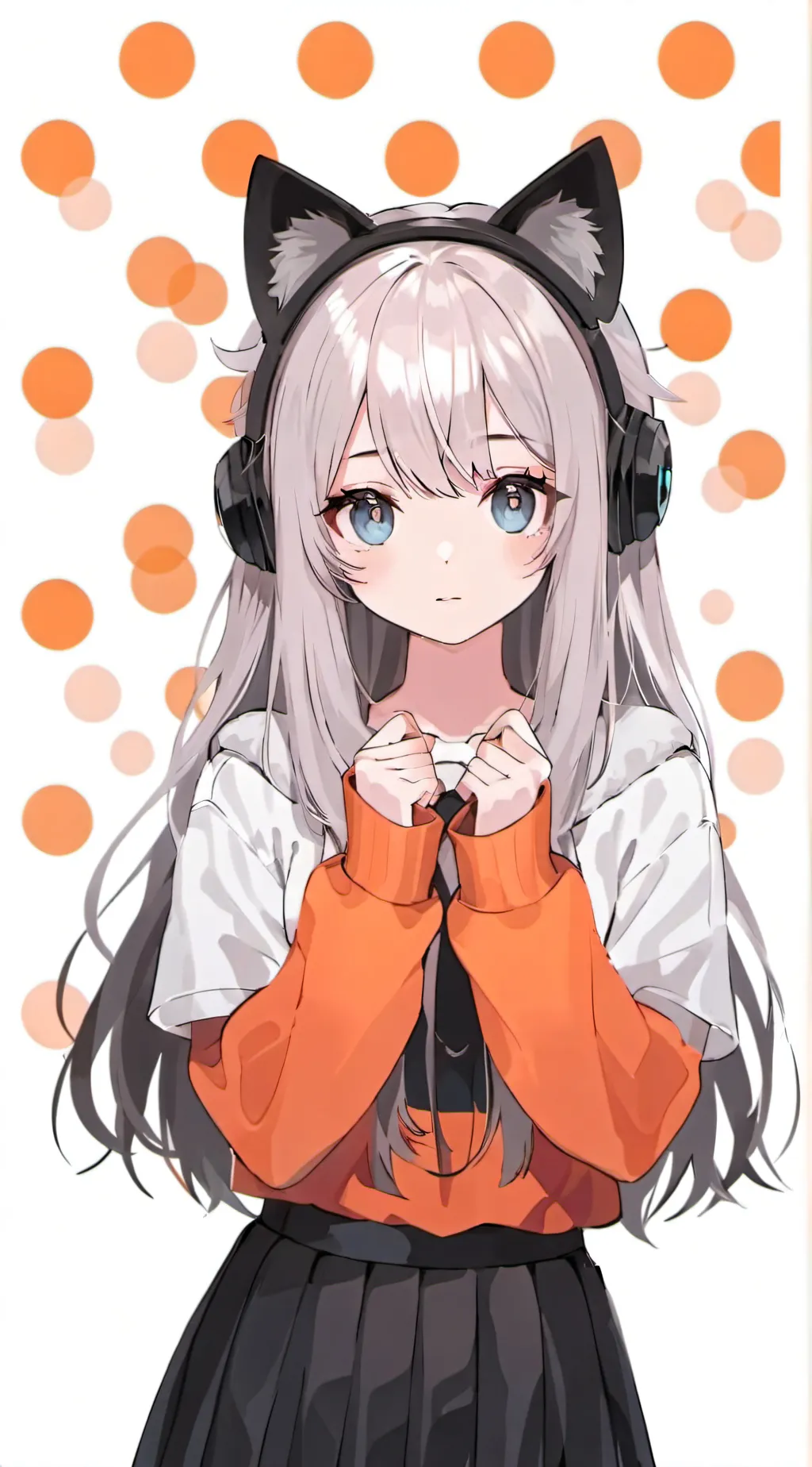 ai character: sanemi catgirl background