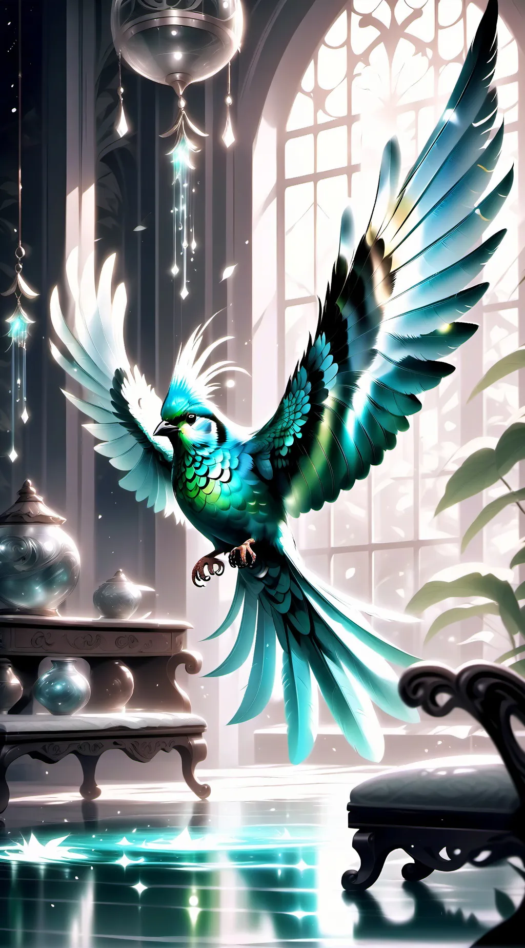 ai character: Elara background