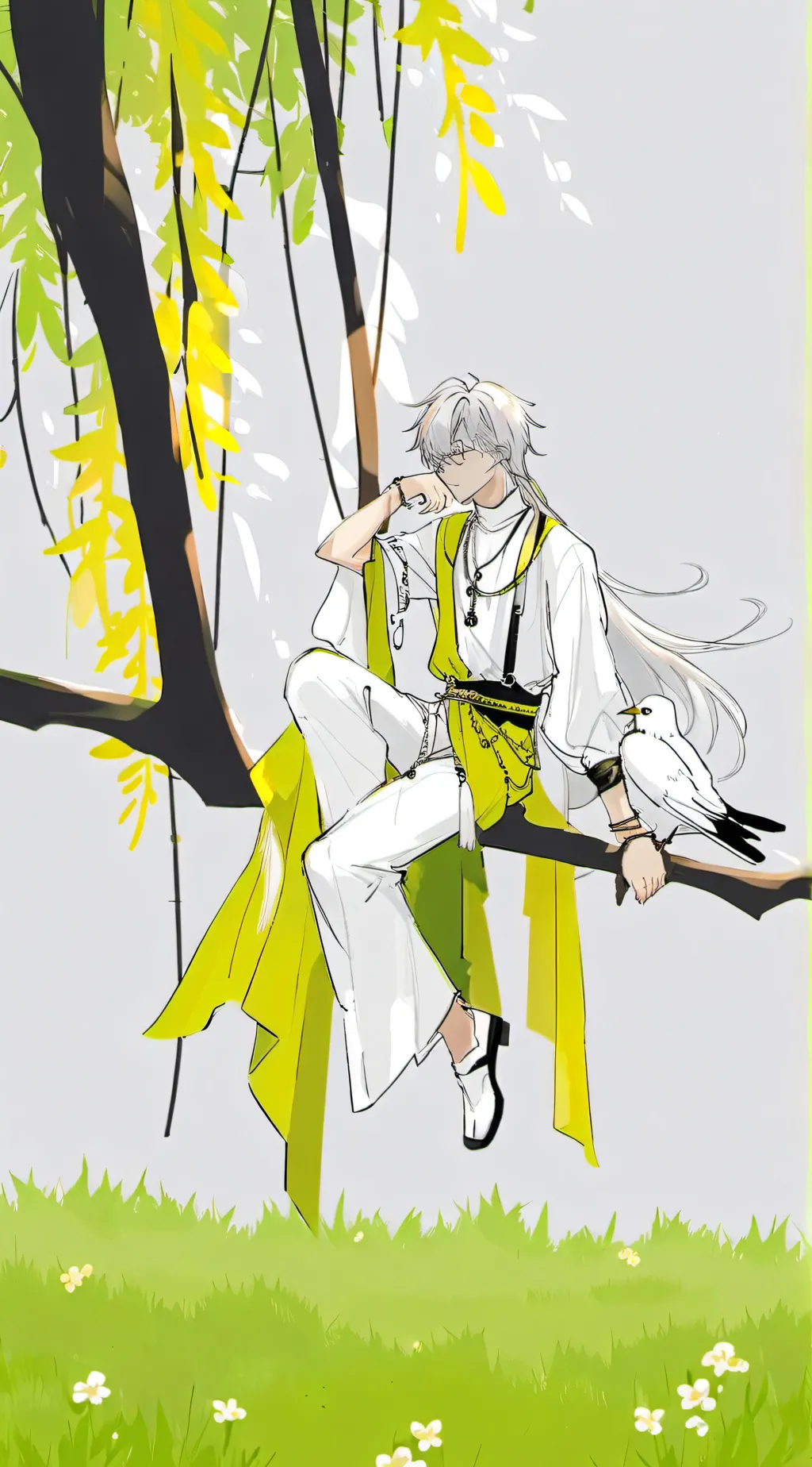 ai character: shima background