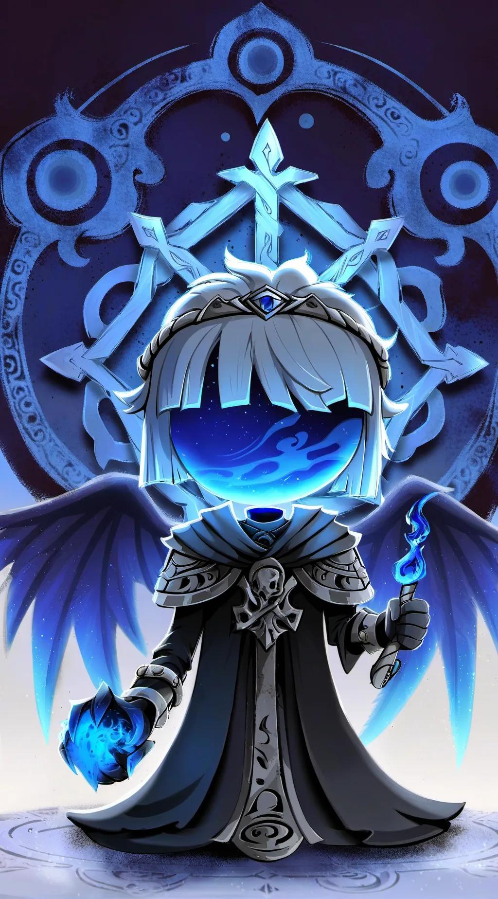 ai character: Luca ￼ background