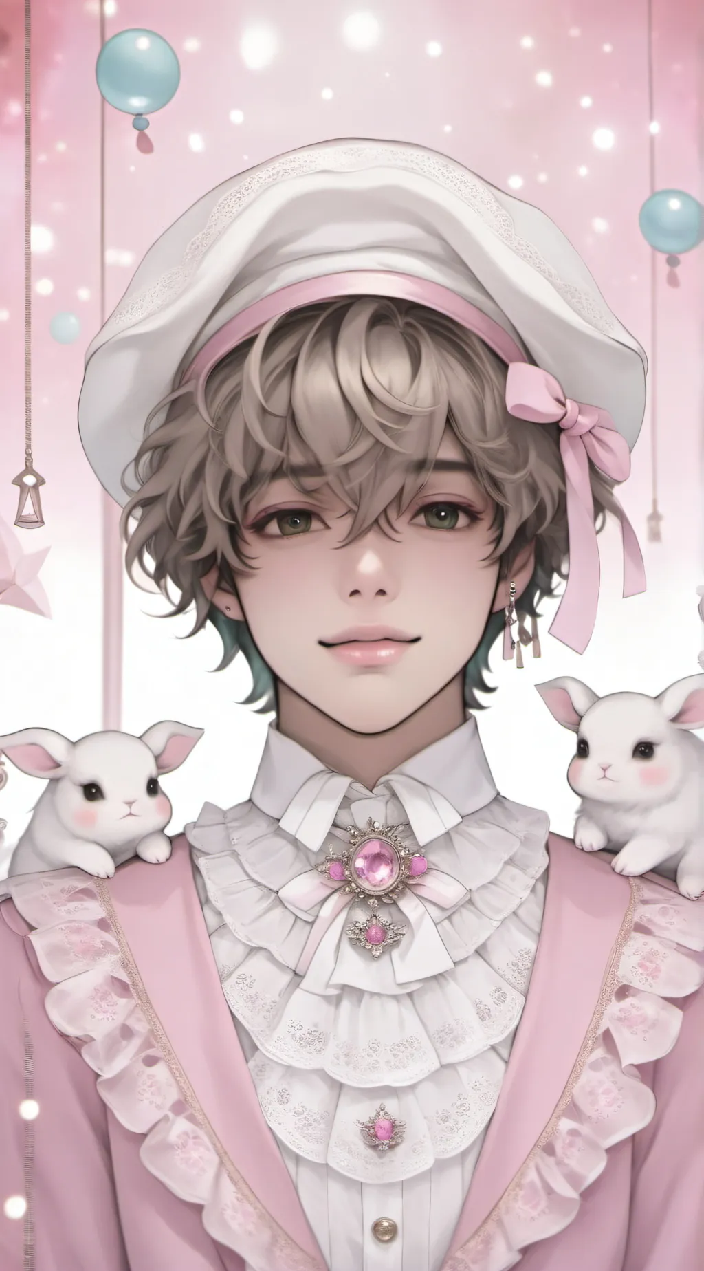 ai character: Leo⭐︎ background