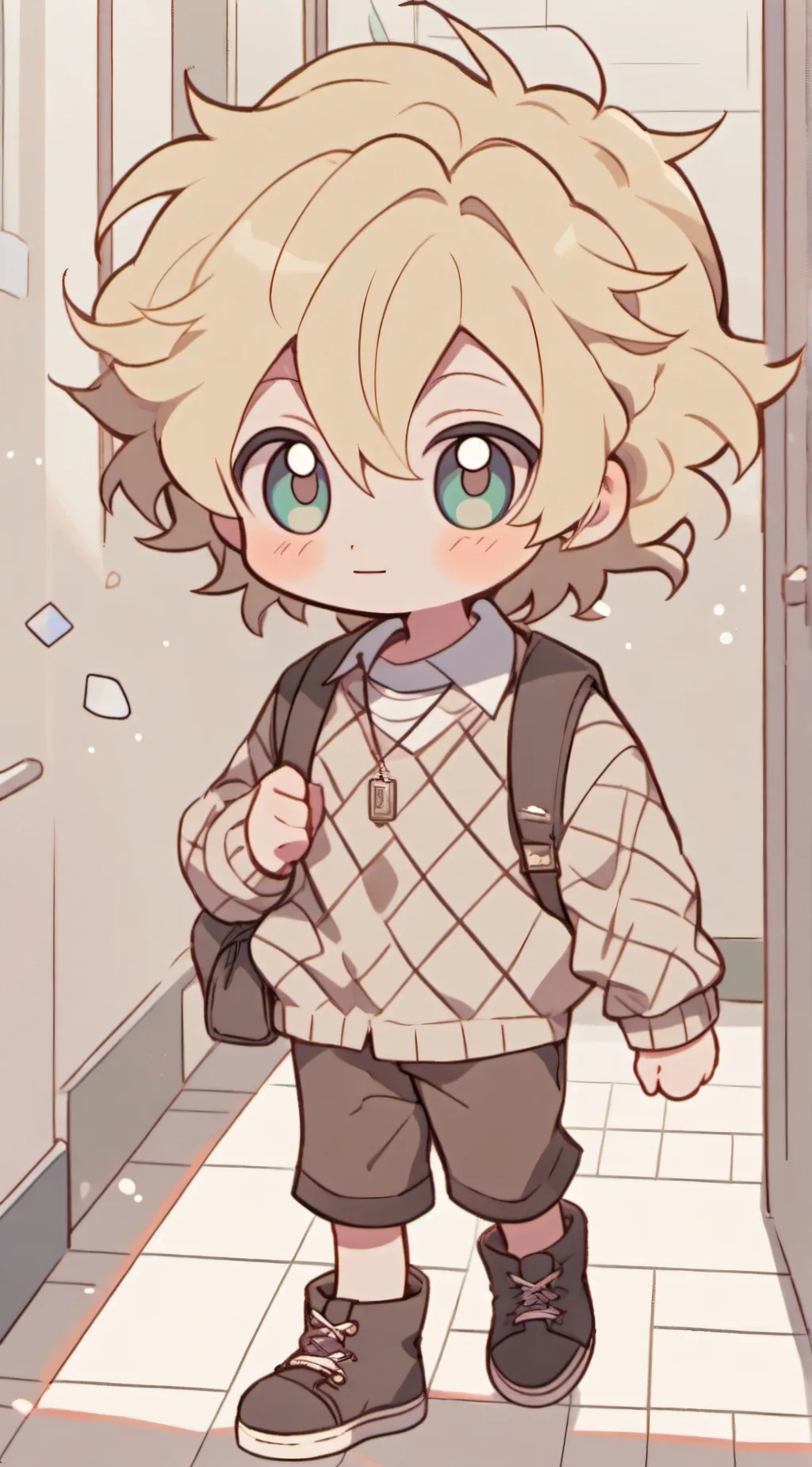 ai character: all girls school background