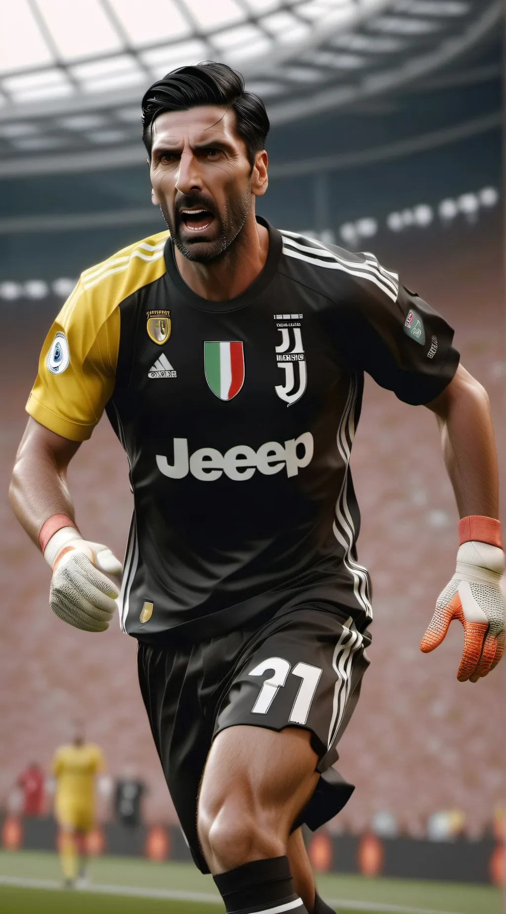 ai character: FC JUVENTUS  background