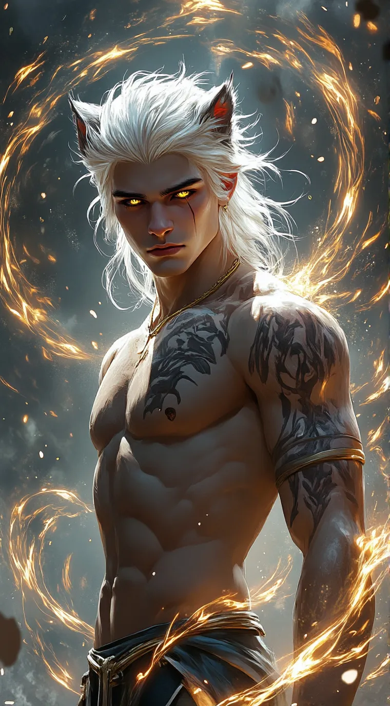 ai character: Ash background