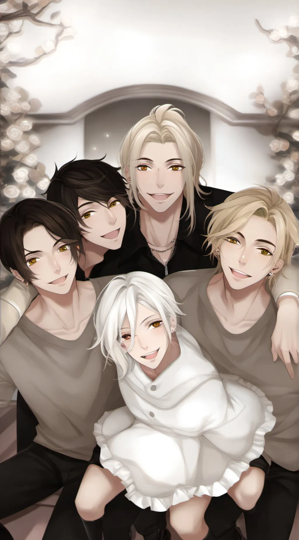 ai character: leo milo alex alan background