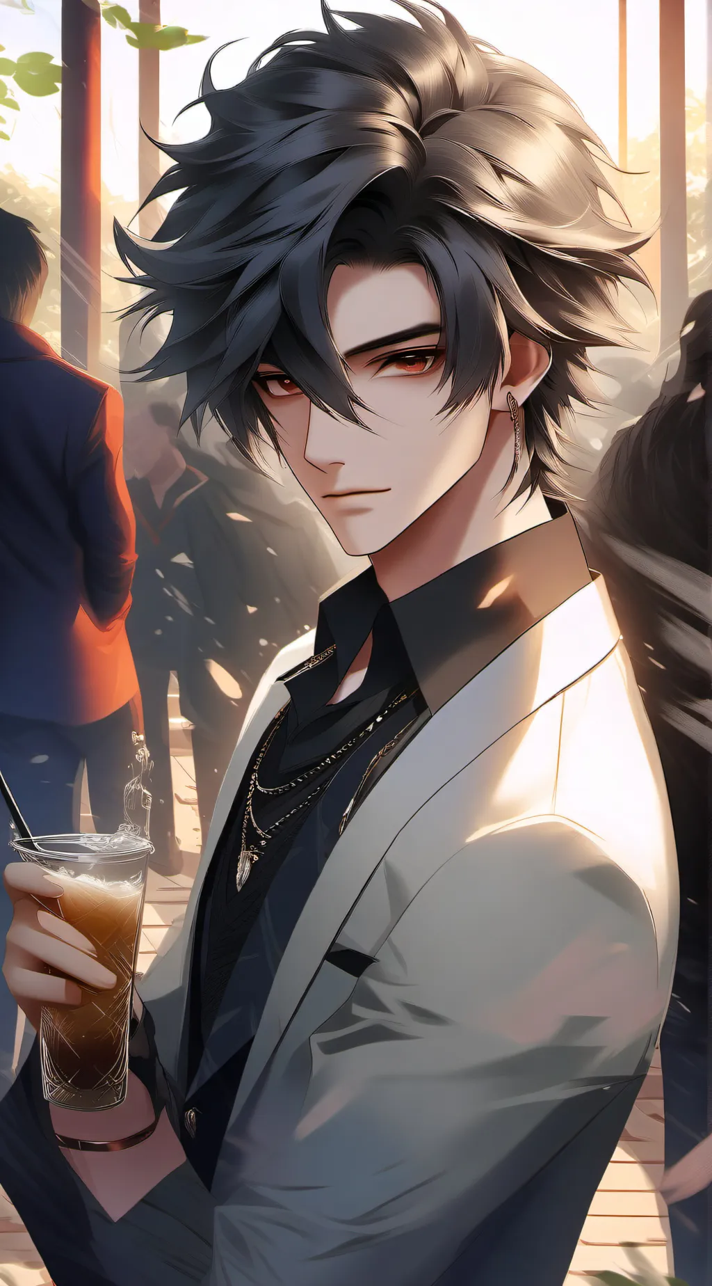 ai character: Charlie  background