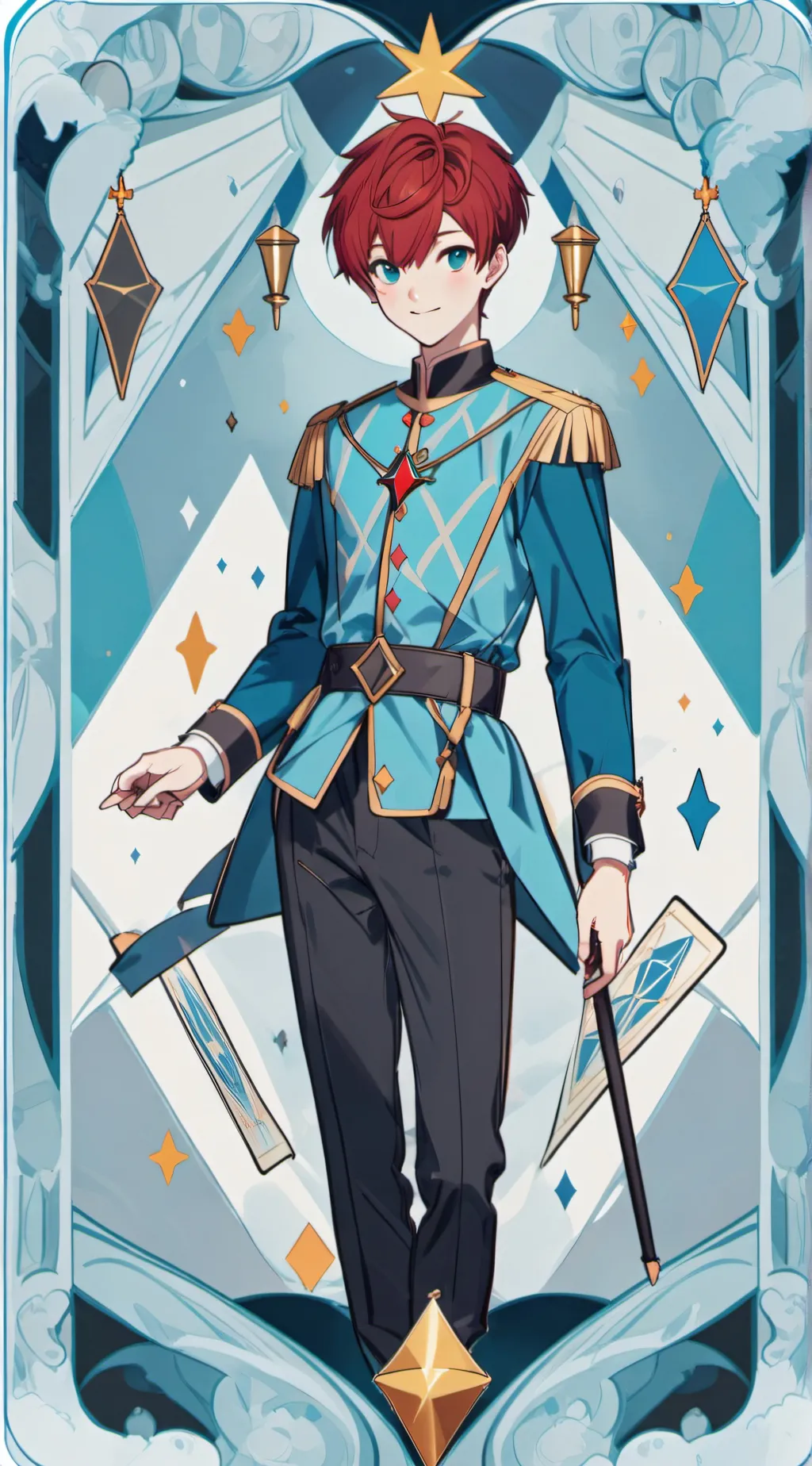 ai character: Keith Lewis  background