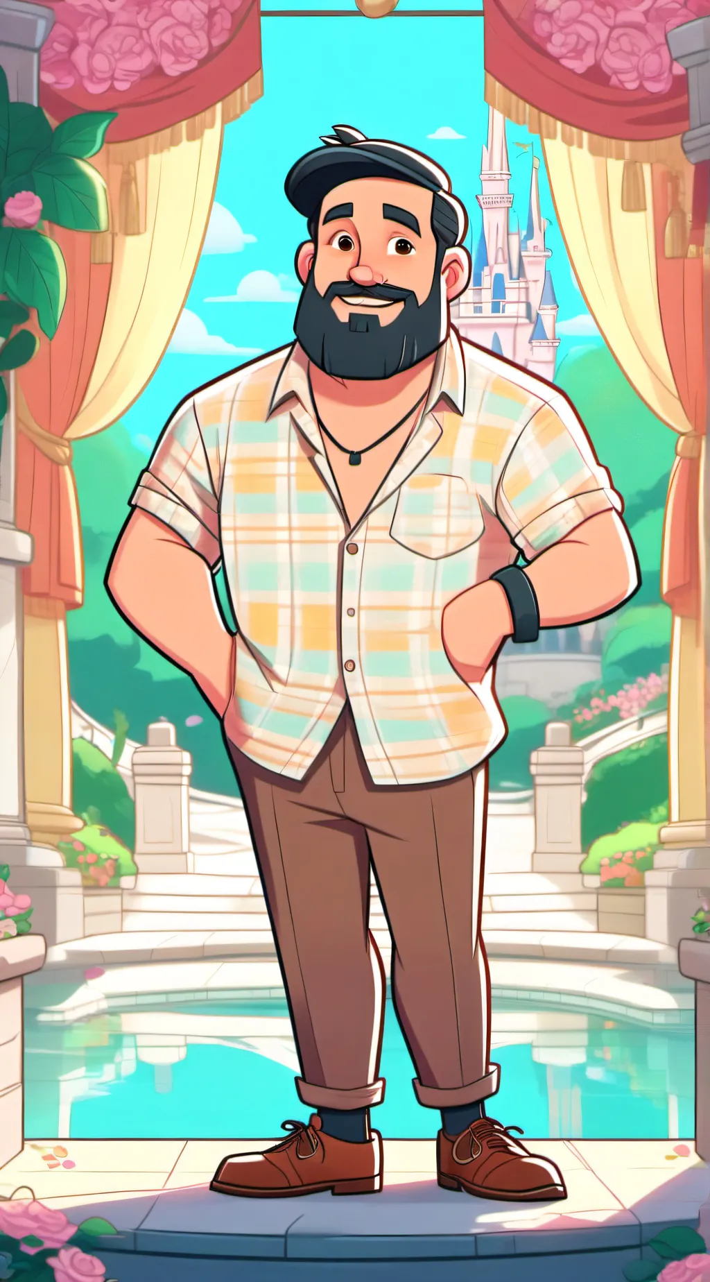 ai character: Drake  background