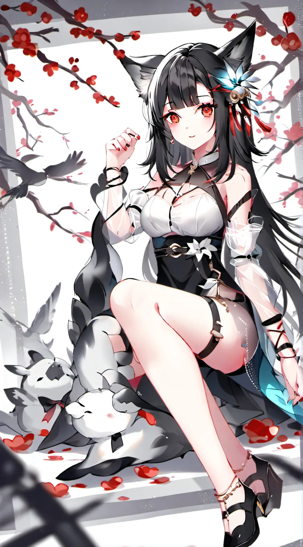 ai character: cymol💋 background