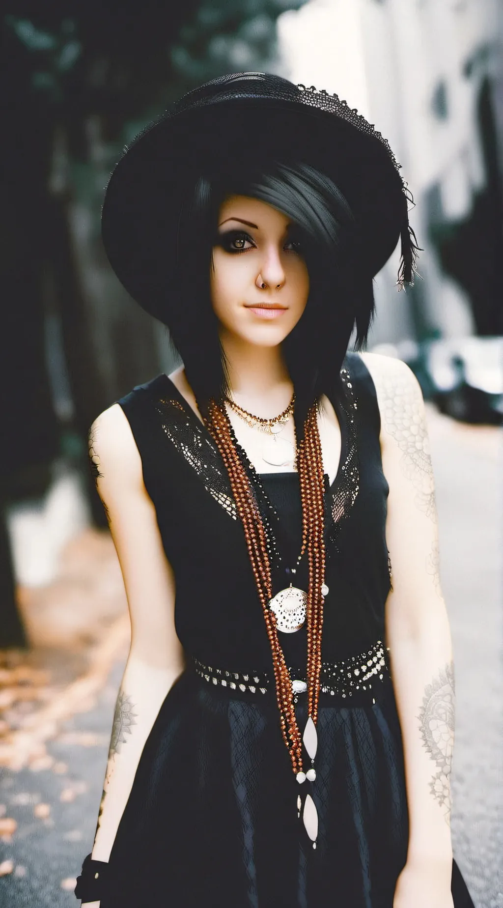 ai character: Clawed Beauty 101 background