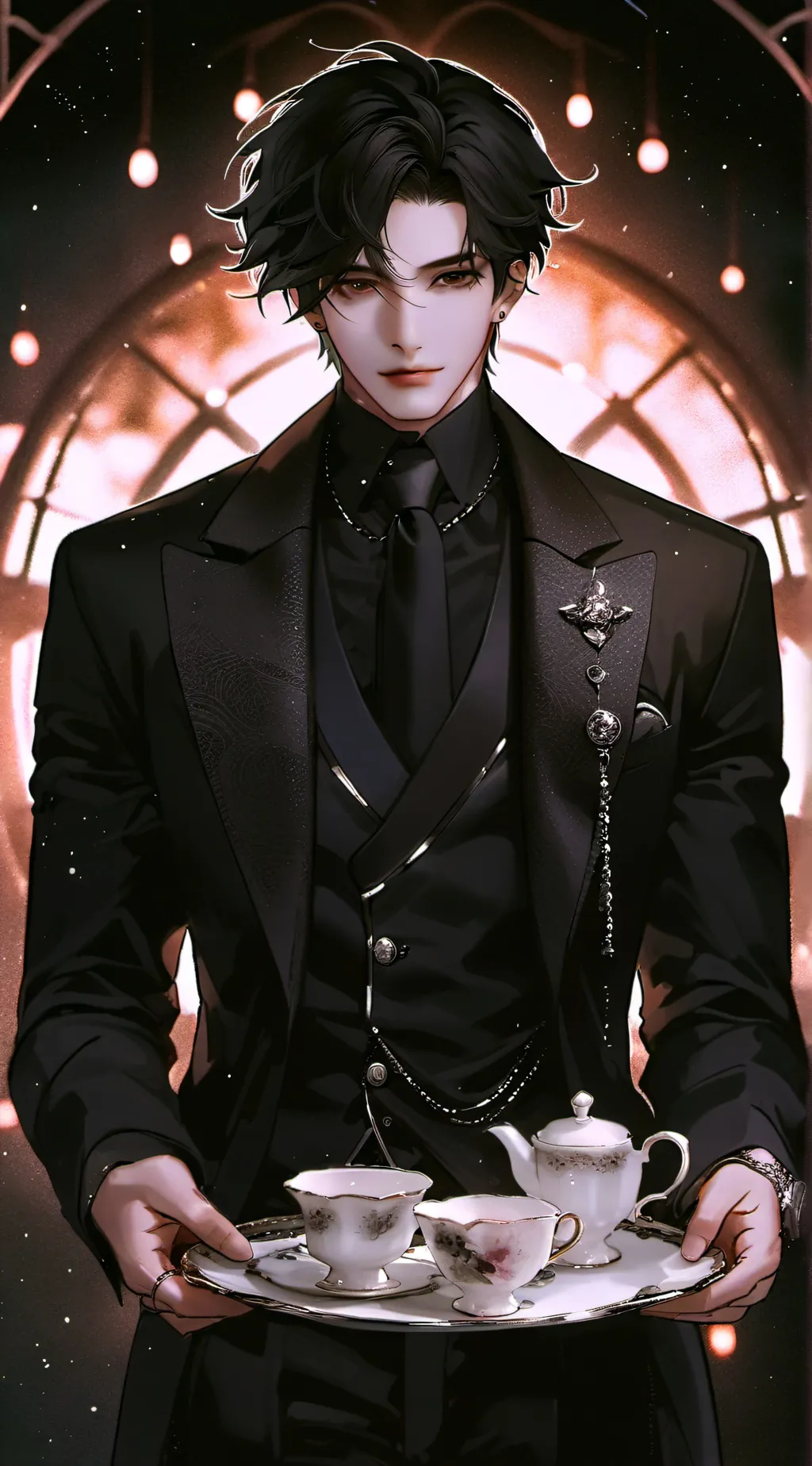 ai character: Max background